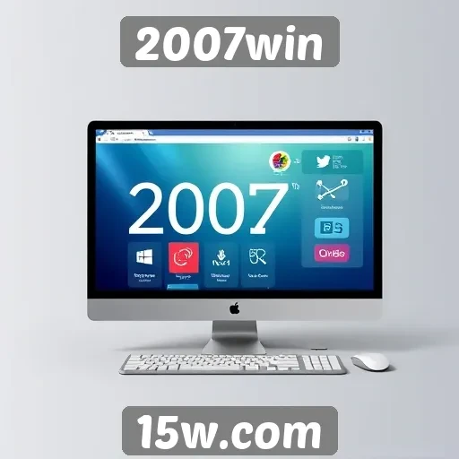 Navegação e usabilidade do site 2007win